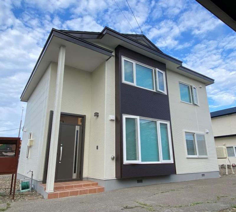 湧別町 ｏ様邸 屋根塗装 金属サイディング張替工事 ガイソー北見店