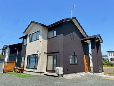 北見市　H様邸　屋根塗装・外壁張替・サッシ交換（トリプル）工事