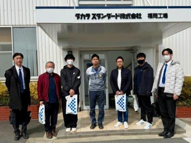 タカラスタンダードの福岡工場を視察させていただきました。